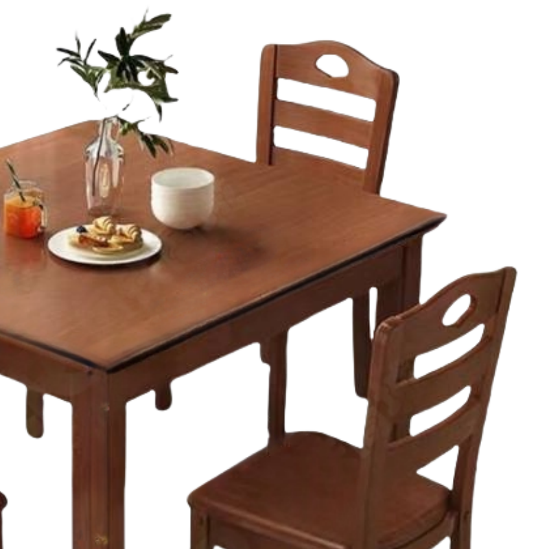 鑫龙都餐桌一桌四椅0.8米套高清大图