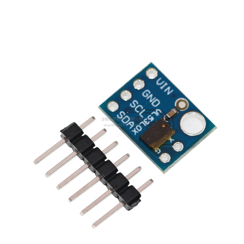 蓝色紫蓝gy530vl53l0x激光测距传感器tof测距飞行时间测距传感器