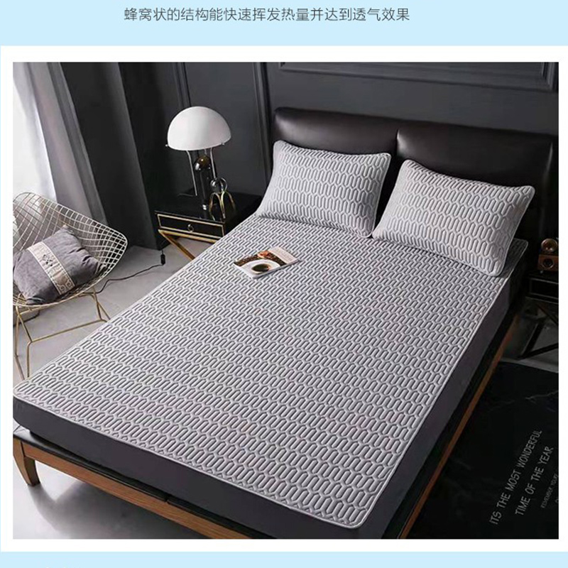 悠梦嘉居 轻奢天然乳胶席 YX-1206 雾霾灰150*200高清大图