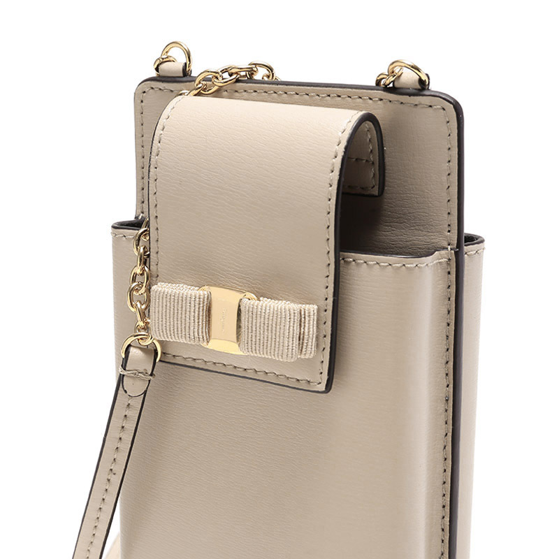 菲拉格慕salvatoreferragamo女士牛皮单肩斜挎包手机包带卡包220381