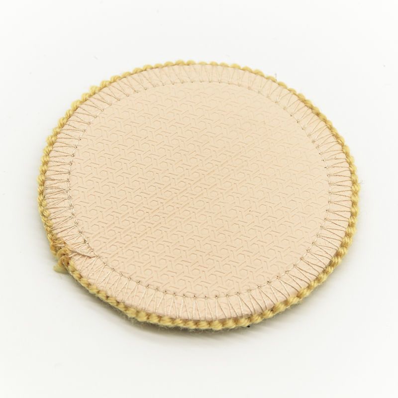 清清美中国风布艺茶杯垫子隔热垫餐桌防烫家用编织织物防滑碗垫子3片