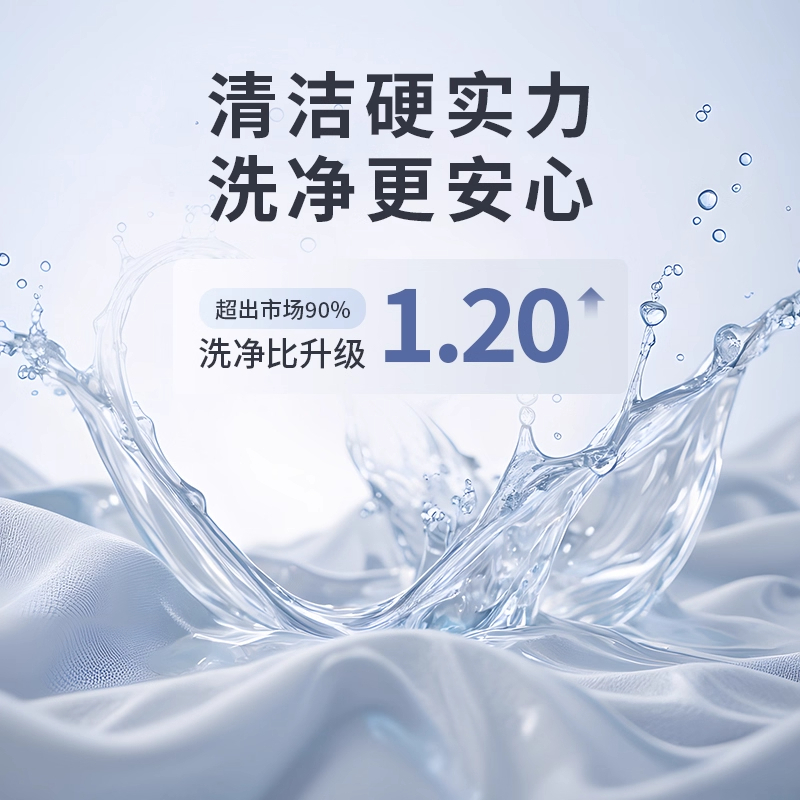 白色·卡兰蒂迷你洗内衣裤洗衣机双杯简约标准款4高清大图