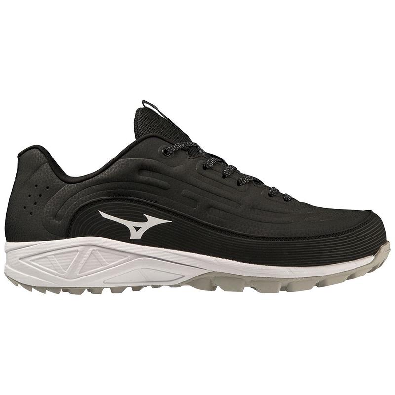 美津浓(Mizuno)棒球运动男款专业高密度多向抓地力防变形低帮钉鞋
