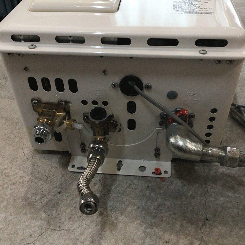 日本Rinnai/林内燃气热水器平衡机RUX-V1615SFFUA(A) BL认定品带安全警示功能电压100v送变压器高清大图