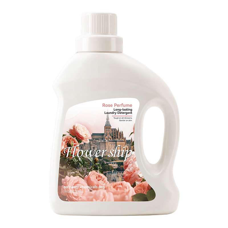 花卉诗(Flower Ship) 玫瑰蜜香持久香氛洗衣液 1kg(单位:瓶)高清大图