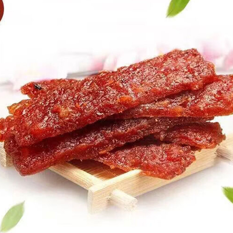自然派猪肉脯味美鲜香口感醇厚零食独立装蜜汁味65g*3袋高清大图