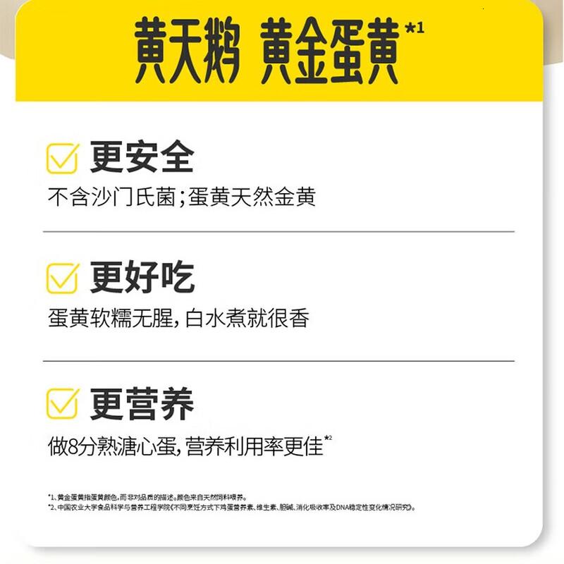 天鹅可生食鸡蛋30枚/3.18斤礼盒装生鲜鸡蛋无抗生素高清大图
