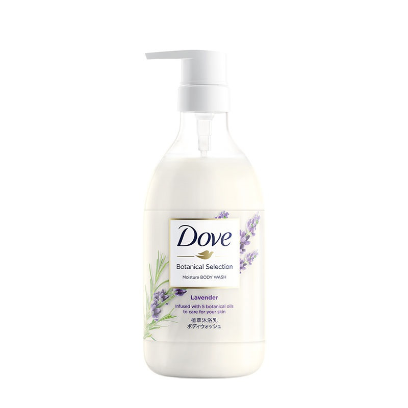 多芬(Dove)薰衣草植萃甄选滋养沐浴乳500g[联合利华]薰衣草香 保湿强渗透