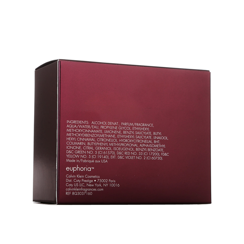 Calvin Klein CK卡尔文克雷恩 迷情 女士香水 情侣香水 浓香水EDP 果香调 100ml