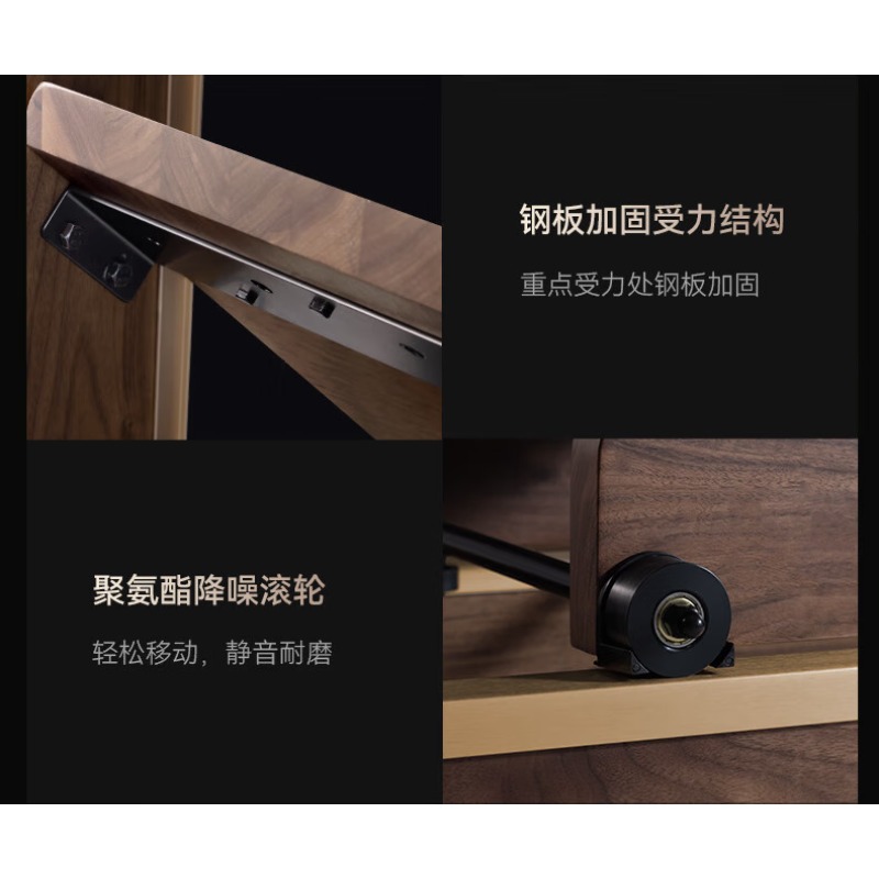 麦瑞克(MERACH)划船机家用北美黑胡桃木水阻磁控智能调节室内运动健身器材 XR5