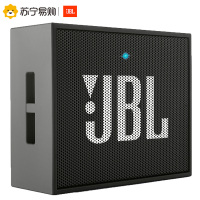 JBL GO音乐金砖无线蓝牙音箱户外便携多媒体迷你小音响低音炮 黑色