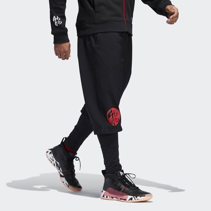 阿迪达斯(adidas)男士CNY PREMIUM PNT篮球运动长裤EA2355