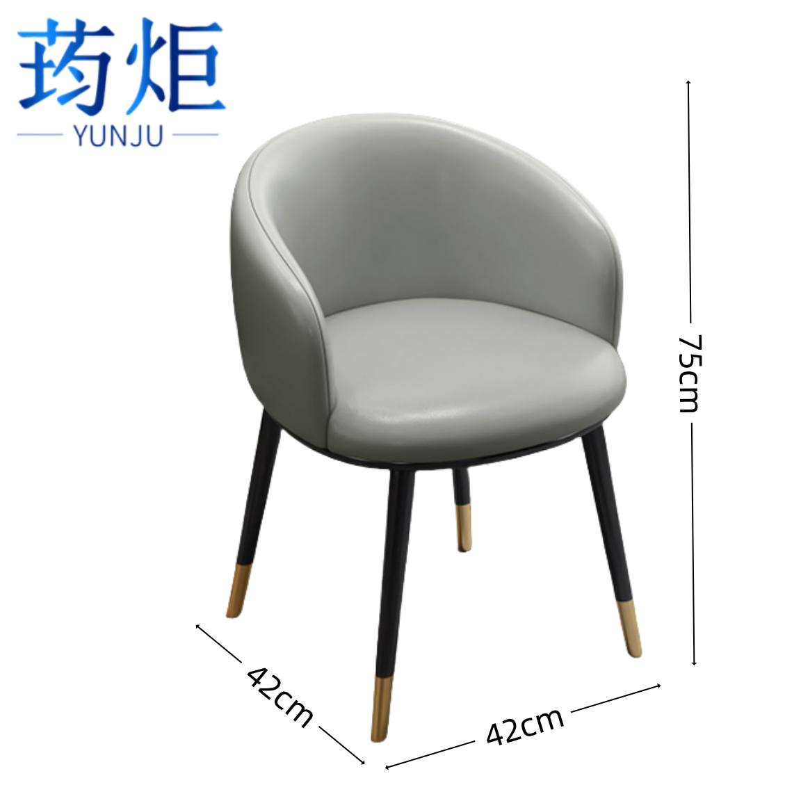 餐椅42*42*75cm把高清大图