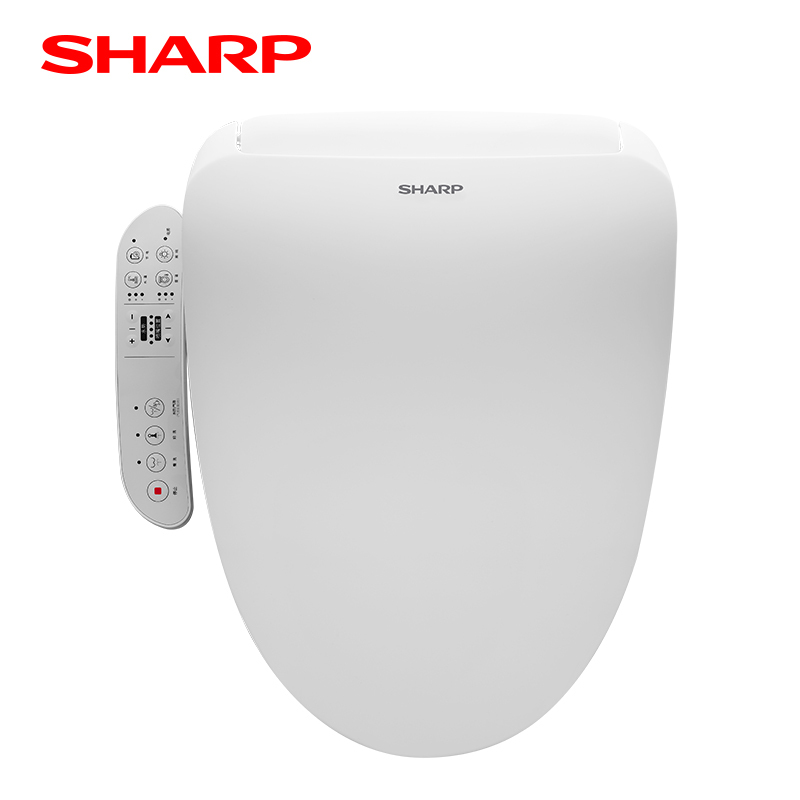 夏普(SHARP)智能坐便器盖板VZ-SPK22G-W即热式全功能 日本品牌自动冲洗抗菌加热电子坐便器盖板圈洁身器