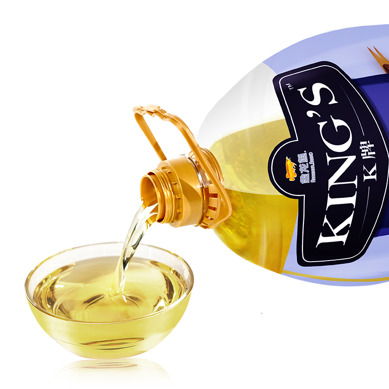 金龙鱼 KING’S 食用油 进口原料 初榨一级亚麻籽油5L