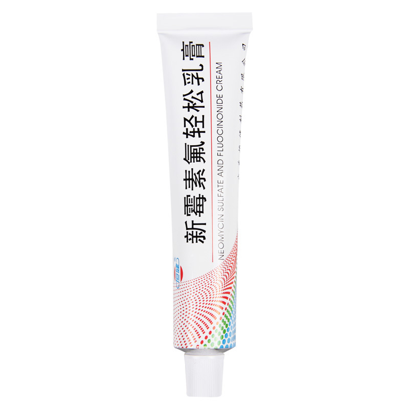 恒健 新霉素氟轻松乳膏 20g*1支/盒高清大图