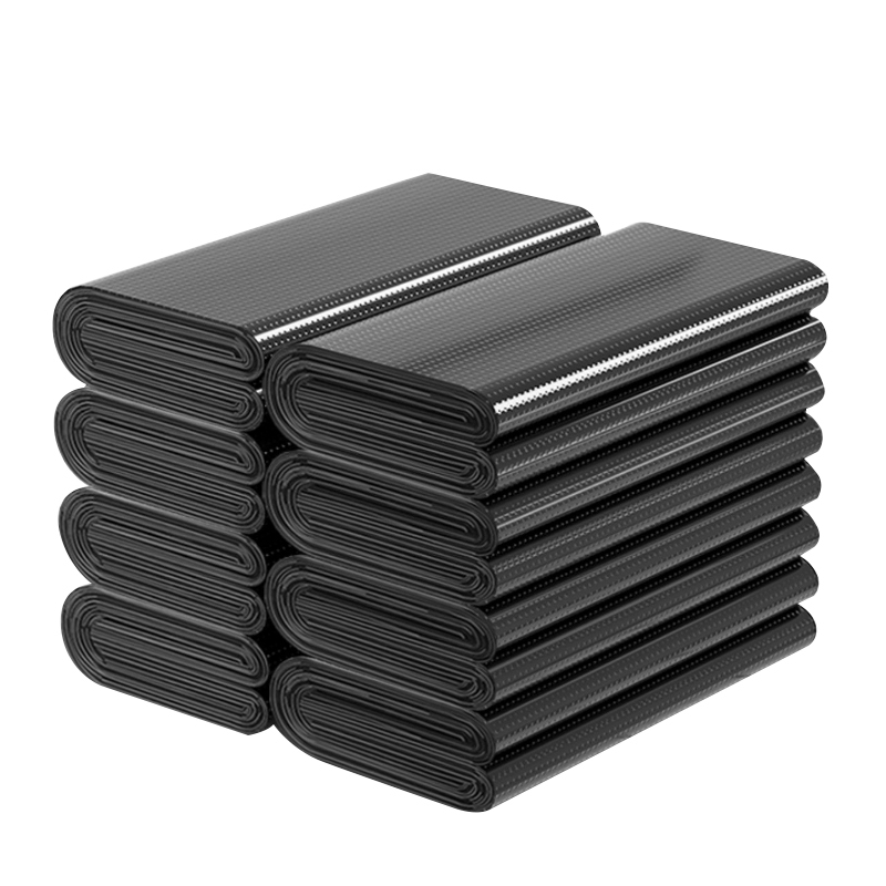 家用厨房垃圾袋加厚大号黑色手提背心式拉圾袋一次性塑料袋子厂家