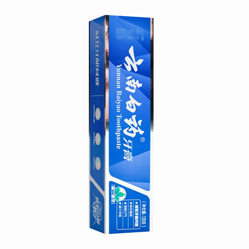 云南白药牙膏 留兰香型 120g高清大图