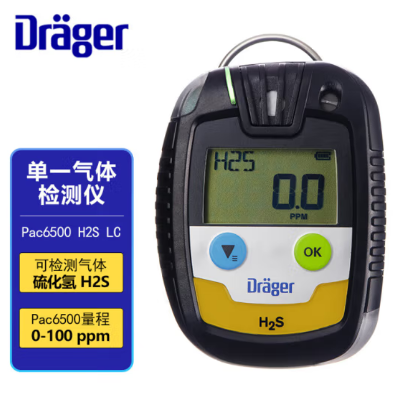 德尔格(Draeger) H2S气体检测仪 便携式 单一气体检测Pac 6500