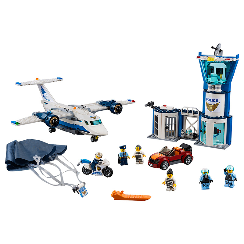 LEGO 乐高 City城市系列 空中特警基地60210 积木玩具高清大图