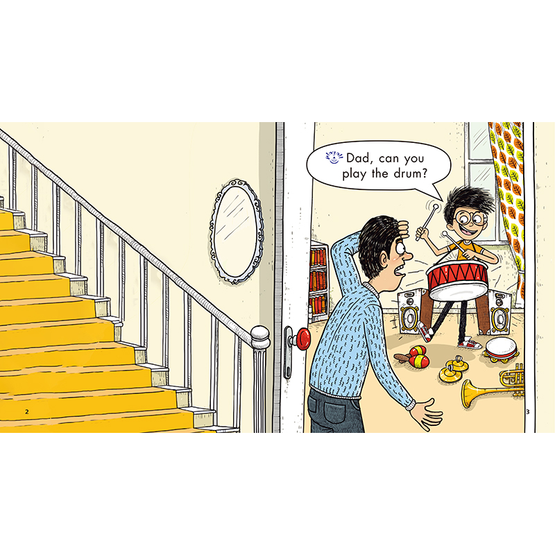 [正版]丽声妙想英文绘本第二级2(英语分级阅读)(点读版)高清大图