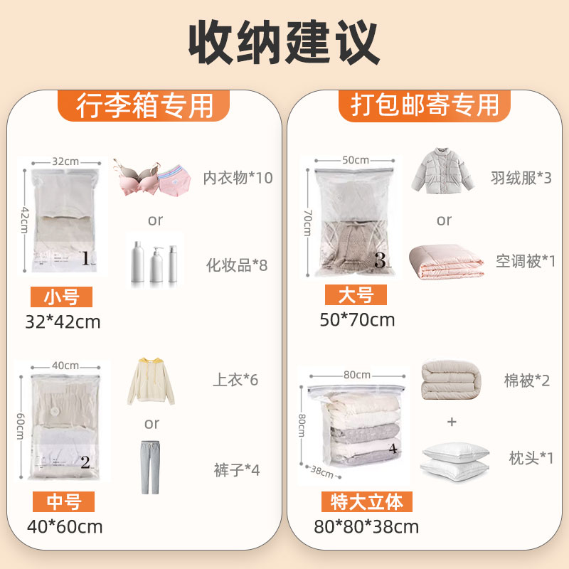 杜拓行李箱压缩袋高清大图