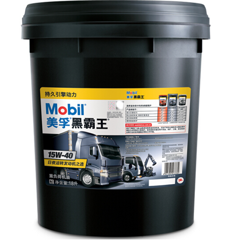 美孚 (Mobil) 美孚黑霸王柴机油 15W-40 CH-4级18L
