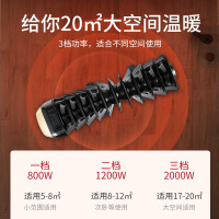 奥克斯(AUX)取暖器电油汀家用电暖器片11片加宽油丁防烫电热取暖气暖风机电暖气片 NSC-200-11F1 11片油汀
