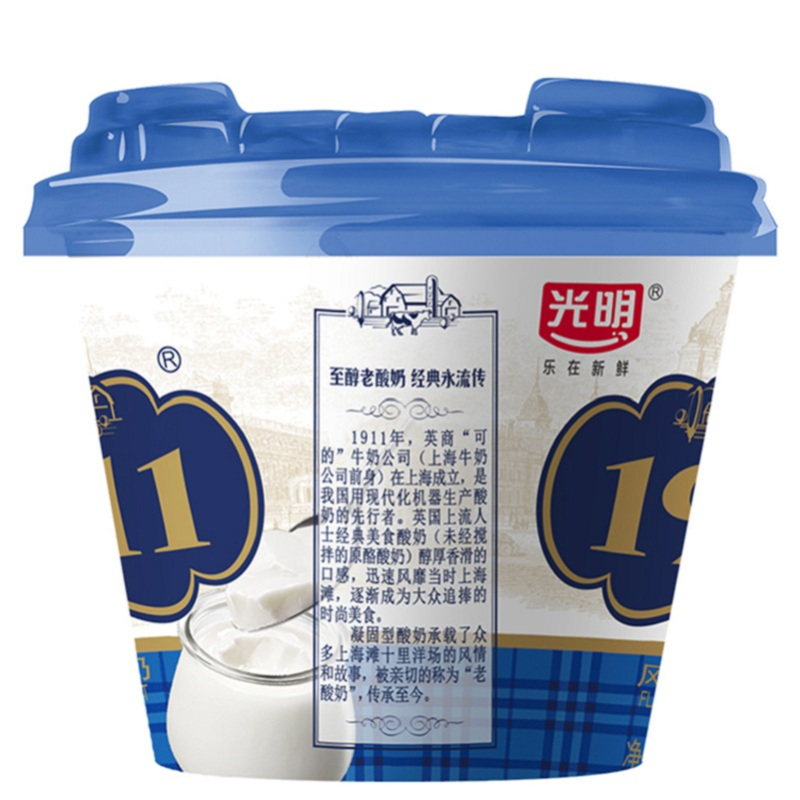 光明牌1911原酪酸牛奶160g