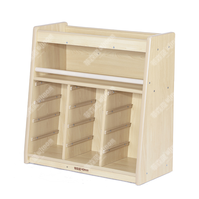 华森葳 英芬陶德系列 柜子 英芬陶德教具盒柜W35-枫木纹