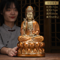 纯铜观音菩萨佛像供奉家用摆件送子海观世音娘娘铜像_94_871