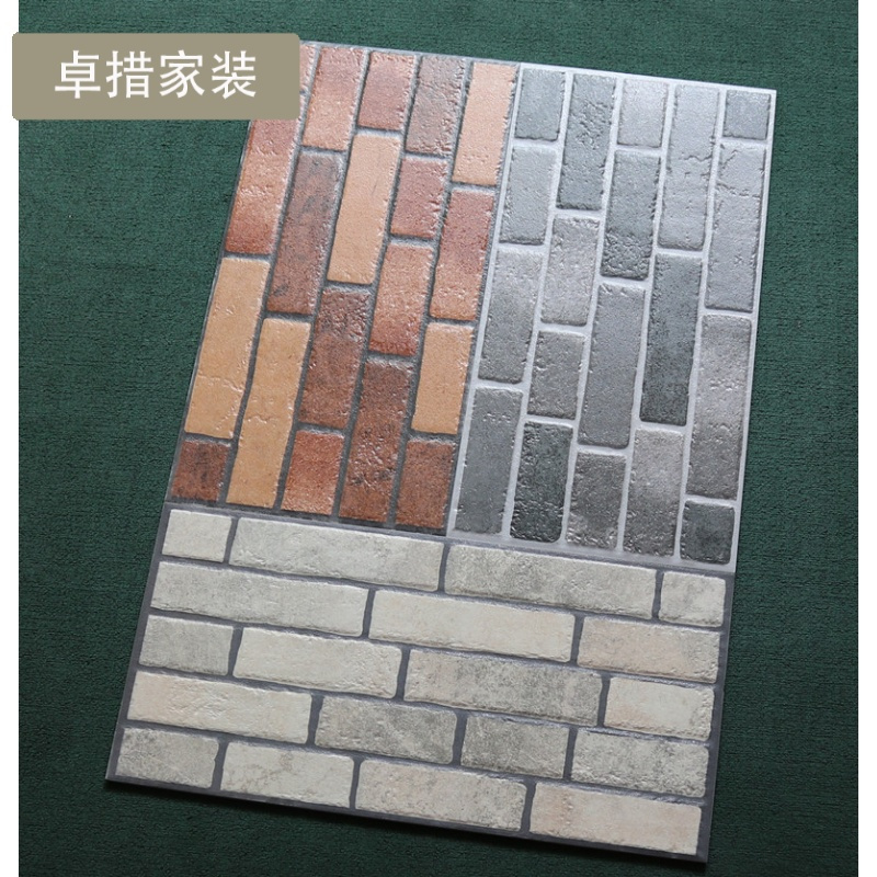 仿古文化石瓷砖300X600酒吧背景墙红砖厨房卫生间阳台复古外墙砖壹德壹