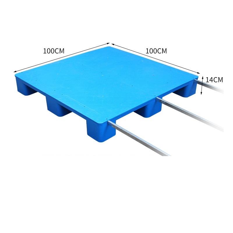 瑾如云海 托盘垫仓板叉车托盘 九脚托盘加厚1*1m+3钢 块高清大图