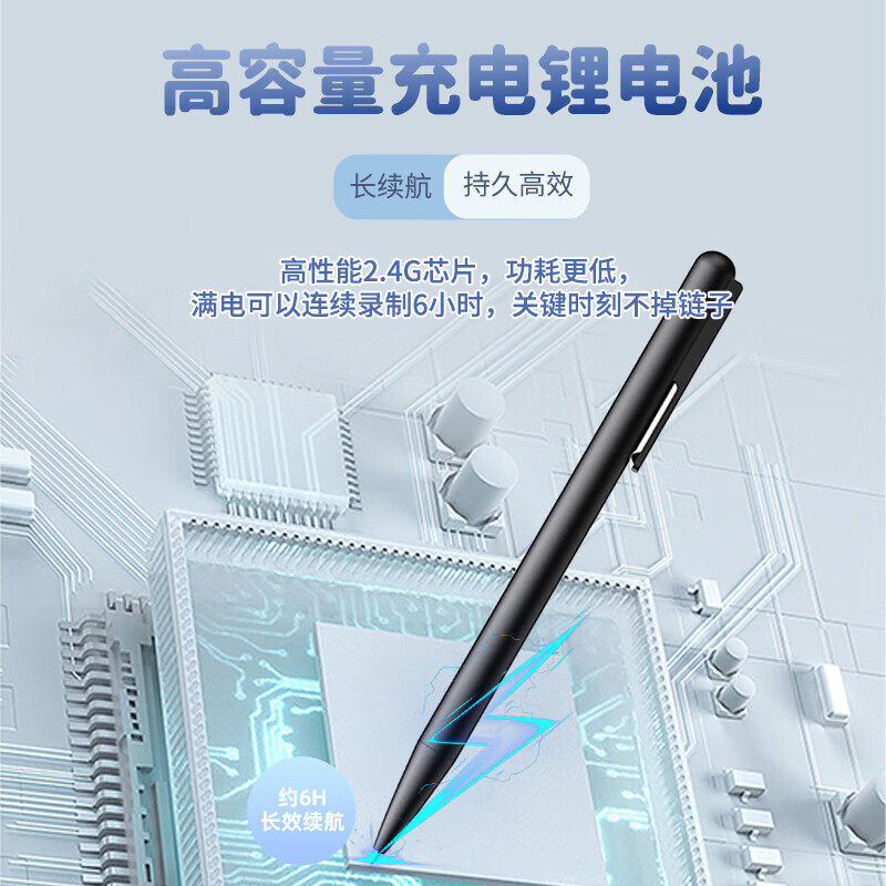飞利浦(PHILIPS)VTR5910 录音笔 便携一键操作录音 64G存储高清大图