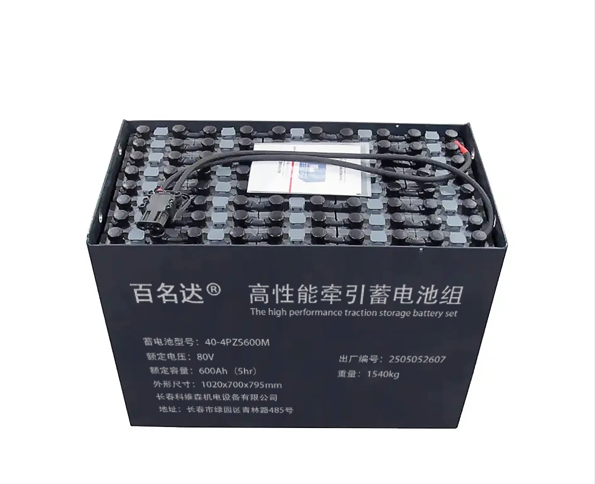 百名迖 高性能牵引蓄电池组 40-4PZS600M 台高清大图