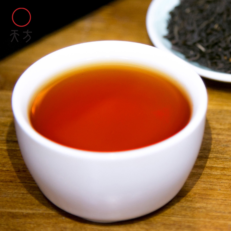 [内含50小袋]安徽天方茶叶200g祁门红茶 长条商务礼盒装茶叶 配礼品手提袋高清大图