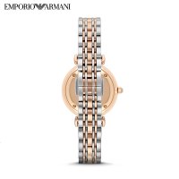 阿玛尼(EMPORIO ARMANI)手表女表满天星石英表女混色钢带镶钻休闲女款石英腕表AR1926