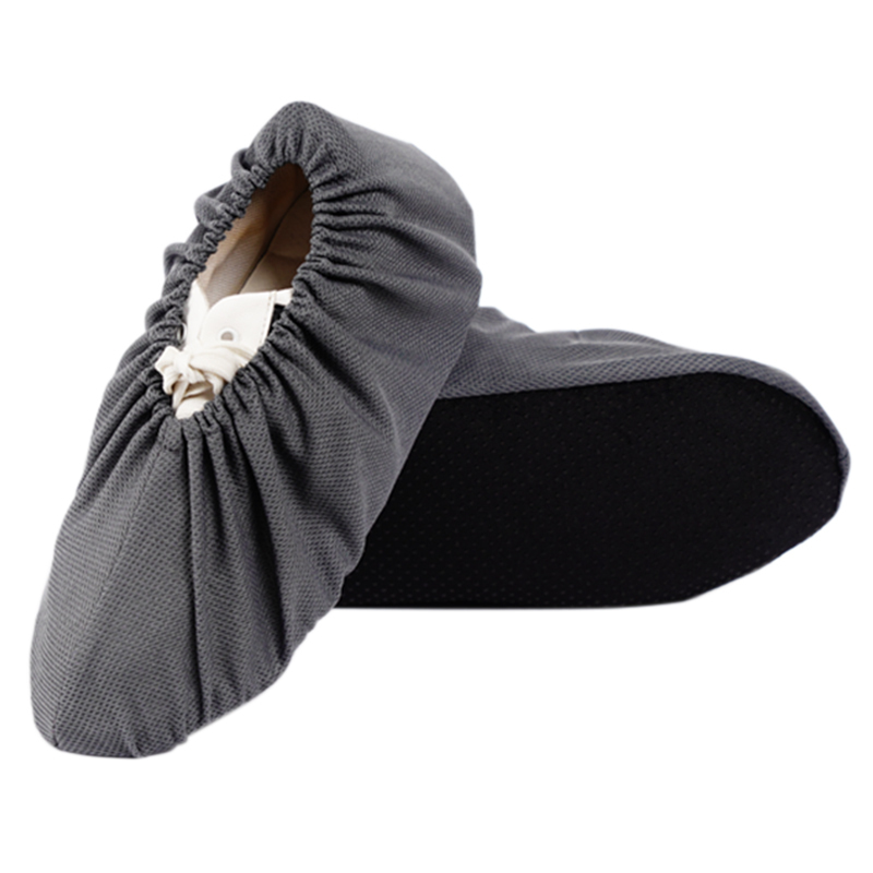 靓涤布鞋套可反复洗家用办公脚套室内耐磨加厚防滑底机房学生鞋套1双