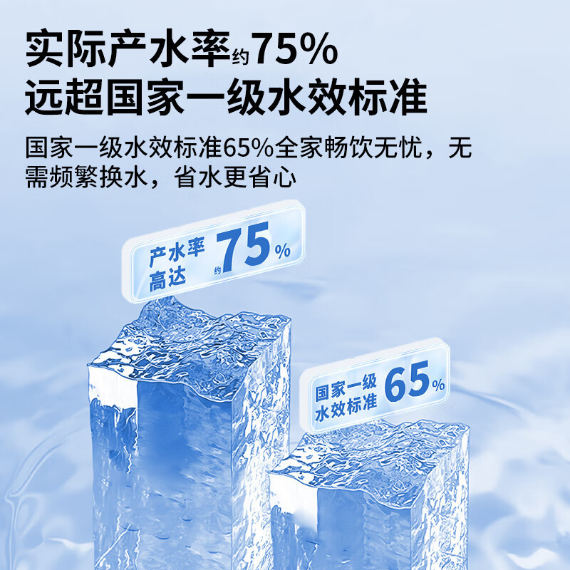 沁园(TRULIVA)免安装RO反渗透过滤台式净饮机冷热一体家用加热净水器饮水机即热直饮净水机家电CR-Z7170高清大图