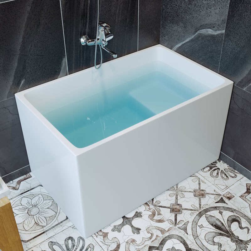 亚克力家用迷你加深坐式日式成人小户型小卫生间长方形浴缸小浴盆