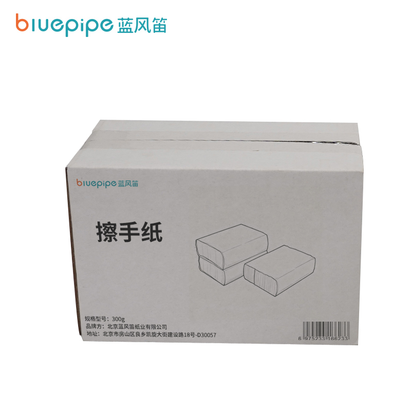 蓝风笛 擦手纸 300g 包高清大图