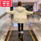 可莉允女童冬季羽绒棉服2022新款冬装洋气儿童棉袄外套秋冬款女大童棉衣