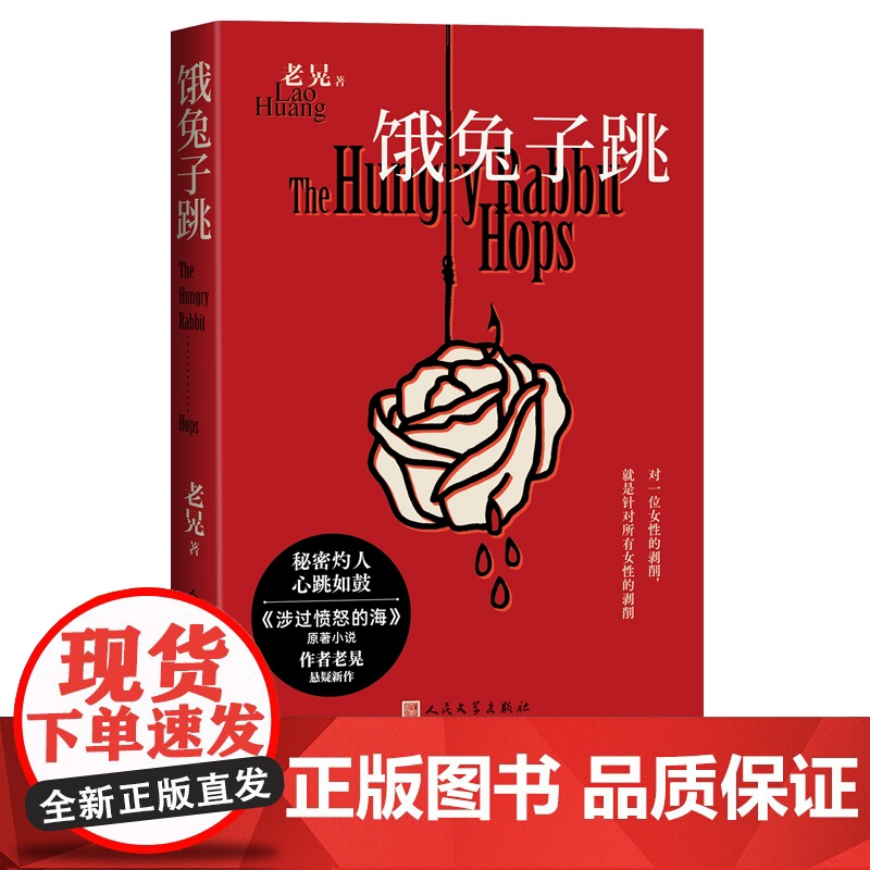 饿兔子跳老晃著涉过愤怒的海作者悬疑小说海岛女性成长当代杂志人民文学出版社高清大图