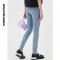 [1件5折价:119.5]美特斯邦威轻薄紧身牛仔裤女百搭夏季弹力九分裤女小脚裤子