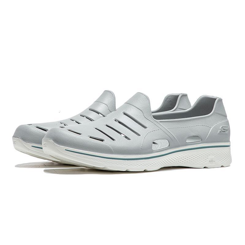 Skechers斯凯奇男鞋夏季新款一脚穿涉水鞋透气懒人鞋凉鞋54271
