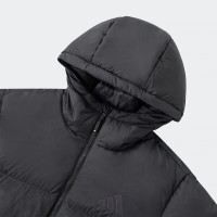 阿迪达斯 (adidas) 男装新款保暖外套连帽鸭绒面包羽绒服JV6187 ZP