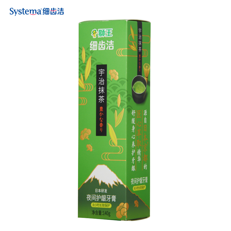 狮王 细齿洁 夜间护龈 宇治抹茶 牙膏 140g(单位:支)