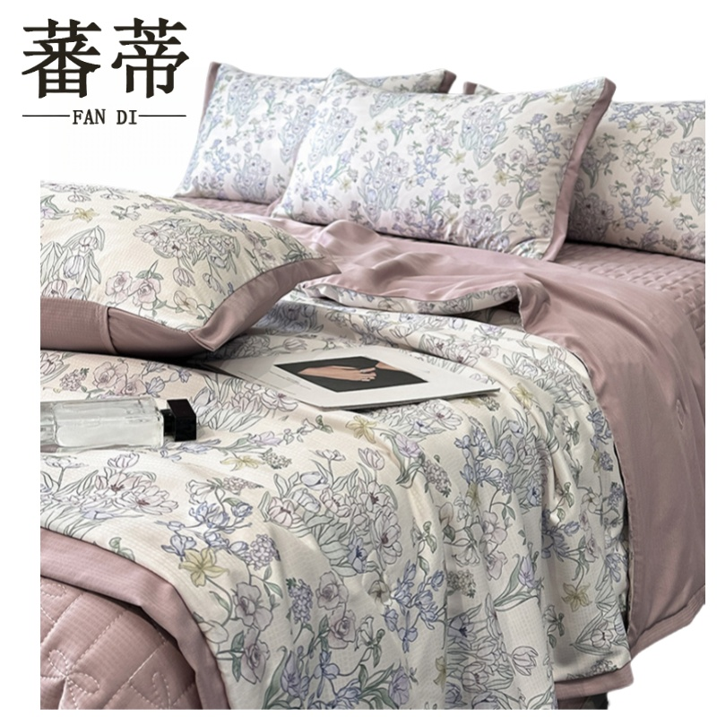 蕃蒂夏凉被空调被 条高清大图