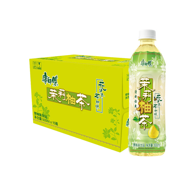 康师傅 茉莉柚茶 550ml*15瓶