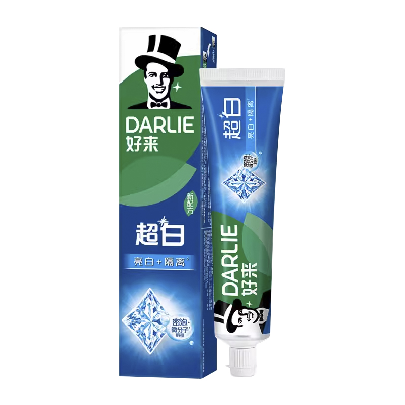 好来 超白牙膏90g
